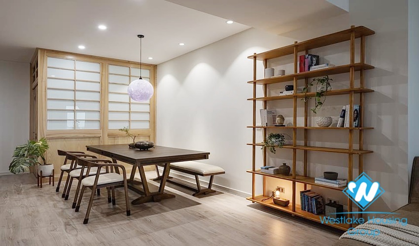 3 bedroom high floor apartment for rent with new modern furniture in Ciputra